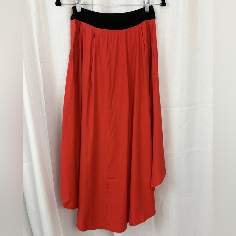 Alice’s Pig Tessa’s Tango Red&Black Cropped Top/Hi-Lo 2 Piece Skirt Set US2 NWT - Picture 10 of 13